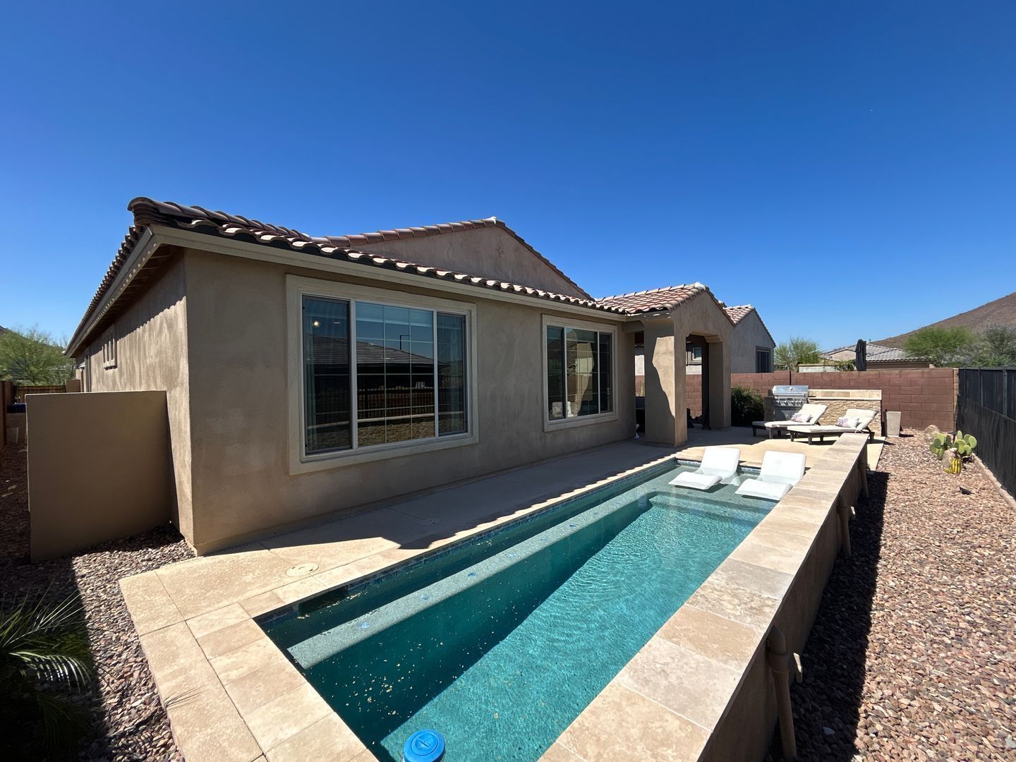 Furnished or Unfurnished Home - 12 Month Minimum Lease (4 bedrooms/3 bathrooms-plus den) WITH POOL in Vistancia is ready for immediate move-in property image