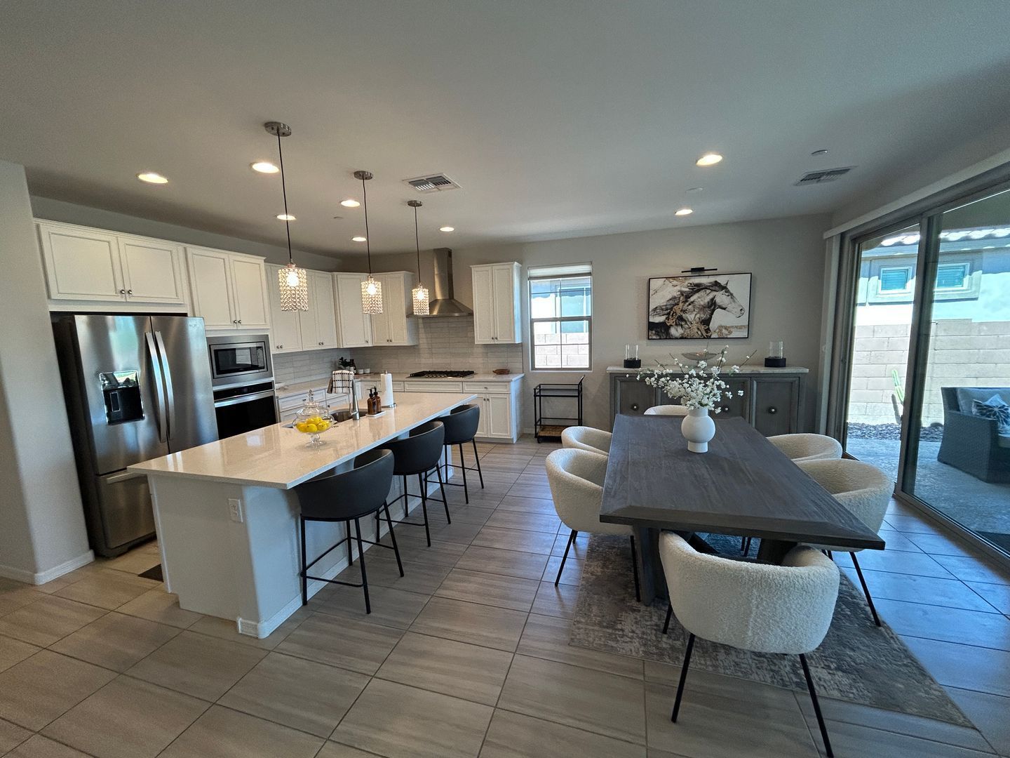Furnished or Unfurnished Home - 12 Month Minimum Lease (4 bedrooms/3 bathrooms-plus den) WITH POOL in Vistancia is ready for immediate move-in property image