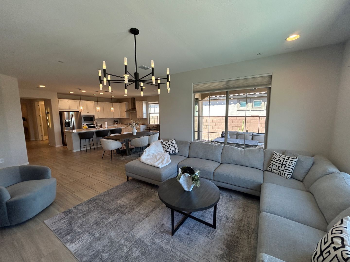 Furnished or Unfurnished Home - 12 Month Minimum Lease (4 bedrooms/3 bathrooms-plus den) WITH POOL in Vistancia is ready for immediate move-in property image