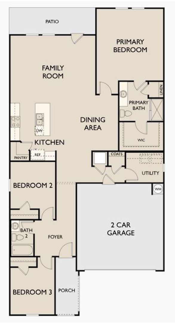 INCREDIBLE BRAND NEW HOME THAT BACKS THE PRESERVE -  3 bedroom / 2 bathrooms !! property image